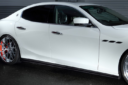 Maserati Ghibli Upgrade LP Style Carbon Fiber Body Kit Front Lip Diffuser Spoiler Side Skirt