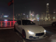 Maserati Ghibli Upgrade RF Style Carbon Fiber Body Kit Front Lip Diffuser Spoiler Side Skirt