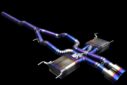 Jaguar F-type Upgrade Full Exhaust High Quality High Corrosion Resistance Extreme Light Weight High Heat Resistance Aluminum alloy exhaust System