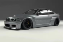 BMW 3 Series E46 RB Wide Body Kit Front Lip Spoiler Front Fender Widening Rear Fender Widening