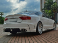 Audi A5S5RS5 8T8F Upgrade WD Body Kit Front Bumper Diffuser Spoiler Side Skirt