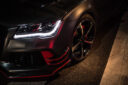 Audi A6S7RS7 4G8 Upgrade ABT Style Body Kit Front Lip Side Skirt Spoiler Diffuser
