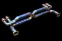 Porsche 911 GT3 Upgrade Full Exhaust High Quality High Corrosion Resistance Extreme Light Weight High Heat Resistance Titanium Alloy Exhaust System