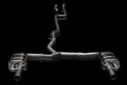 Mercedes-Benz E300 Upgrade Full Exhaust High Quality High Corrosion Resistance Extreme Light Weight High Heat Resistance Stainless Steel Exhaust System