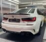 BMW 3 Series G20 Upgrade BR Carbon Fiber Body Kit Front Lip Side Skirt Spoiler Diffuser
