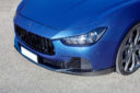 Maserati Ghibli Upgrade NT Style Carbon Fiber Body Kit Front Lip Diffuser Spoiler Side Skirt