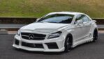 Mercedes-Benz C218 CLS VT Wide Body Kit Front Bumper Rear Bumper Side Skirt Spoiler Front Fender Wideing Rear Fender Widening