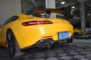 Mercedes-Benz C190 AMG-GT 2Door Upgrade RNT Style Carbon Fiber Body Kit Front lip Diffuser Side Skirt Spoiler