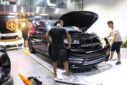 LandRover RangeRover Sport Upgrade LM Body Kit Front Bumper Rear Bumper Spoiler