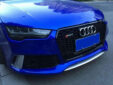 Audi A6S7RS7 4G8 Upgrade RS7 Carbon Fiber Body Kit Front Lip Diffuser Exhaust Tips