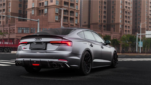 Audi A5S5RS5 8W6 Upgrade CBE Carbon Fiber Body Kit Front Lip Side Skrit Diffuser Spoiler