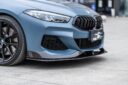 BMW 8 Series Upgrade TK Carbon Fiber Body Kit Front Lip Diffuser Side Skirt Spoiler