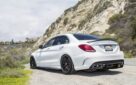 Mercedes-Benz W205 C-Class Upgrade PSM Style Body Kit Front Lip Diffuser Side Skirt Spoiler
