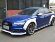 Audi A6S6RS6 C7 Upgrade MB Wide Body Kit Front Lip Side Skirt Diffuser Spoiler Front Fender Widening Rear Fender Widening