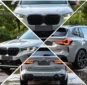 BMW X3 Series Upgrade NEW X3M Body Kit Front Bumper Rear Bumper Side Skirt Fender Arch Exhaust Tips