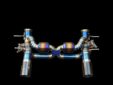 Maserati MC20 Upgrade High Quality High Corrosion Resistance Extreme Light Weight High Heat Resistance Titanium Alloy Exhaust System