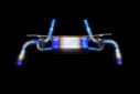 Toyota Supra A90 Upgrade Full Exhaust High Quality High Corrosion Resistance Extreme Light Weight High Heat Resistance Aluminum alloy exhaust System