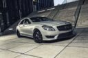Mercedes-Benz C218 CLS WM Style Carbon Fiber Body Kit Front Lip Side Skirt Spoiler Diffuser