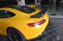 Mercedes-Benz C190 AMG-GT 2Door Upgrade RNT Style Carbon Fiber Body Kit Front lip Diffuser Side Skirt Spoiler