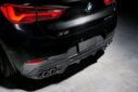 BMW X2 Series Upgrade 3D Carbon Fiber Body Kit Front Lip Diffuser Side Skirt Spoiler