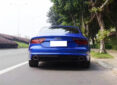 Audi A6S7RS7 4G8 Upgrade RS7 Carbon Fiber Body Kit Front Lip Diffuser Exhaust Tips