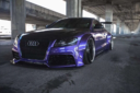 Audi A5S5RS5 8T8F Upgrade LB Wide Body Kit Front Lip Diffuser Side Skirt Spoiler Front Fender Widening Rear Fender Widening