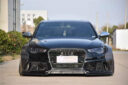 Audi A6S6RS6 C7 Upgrade Carbon Fiber Wide Body Kit Front Lip Side Skirt Diffuser Spoiler Front Fender Widening Rear Fender Widening