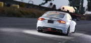 Audi A5S5RS5 8T8F Upgrade WD Body Kit Front Bumper Diffuser Spoiler Side Skirt