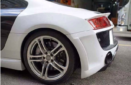Audi R8 4Z Upgrade RG Style Body Kit Front Bumper Rear Bumper Side Skirt