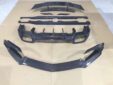 Mercedes-Benz C190 AMG-GT 2Door Upgrade RNT Style Carbon Fiber Body Kit Front lip Diffuser Side Skirt Spoiler