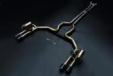 Porsche Panamera 971 Upgrade Full Exhaust High Quality High Corrosion Resistance Extreme Light Weight High Heat Resistance Titanium Alloy Exhaust System