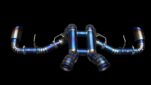 McLaren 540.570.600 Upgrade Style2 High Quality High Corrosion Resistance Extreme Light Weight High Heat Resistance Titanium Alloy Exhaust System