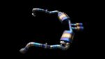 Porsche 981 Upgrade Full Exhaust High Quality High Corrosion Resistance Extreme Light Weight High Heat Resistance Titanium Alloy Exhaust System