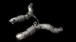 Ferrari F8 Upgrade Head Pipe High Quality High Corrosion Resistance Extreme Light Weight High Heat Resistance Stainless Steel Exhaust System