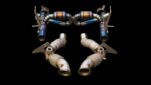 Ferrari F8 Upgrade Full Exhaust Style1 High Quality High Corrosion Resistance Extreme Light Weight High Heat Resistance Titanium Alloy Exhaust System
