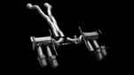 Ferrari F12 Upgrade Style 2 Full Exhaust High Quality High Corrosion Resistance Extreme Light Weight High Heat Resistance Stainless Steel Exhaust System