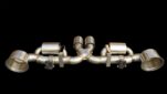 Porsche 911 992 GT3 Upgrade Style 3 High Quality High Corrosion Resistance Extreme Light Weight High Heat Resistance Titanium Alloy Exhaust System