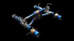 Ferrari F8 Upgrade Style 2 High Quality High Corrosion Resistance Extreme Light Weight High Heat Resistance Titanium Alloy Exhaust System