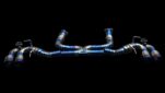 Corvette C8-C9 Upgrade Full Exhaust High Quality High Corrosion Resistance Extreme Light Weight High Heat Resistance Aluminum alloy exhaust System