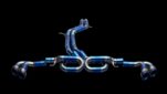 Lightweight Custom Lamborghini URUS Titanium Alloy Exhaust Kits in MS Style