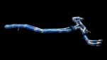 Lightweight Custom Lamborghini URUS Titanium Alloy Exhaust Kits in MS Style