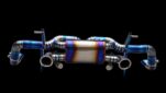Audi R8 Upgrade Full Exhaust Style 3 High Quality High Corrosion Resistance Extreme Light Weight High Heat Resistance Titanium Alloy Exhaust System