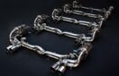 Porsche 911 997.1 Upgrade Style 2 High Quality High Corrosion Resistance Extreme Light Weight High Heat Resistance Stainless Steel Exhaust System