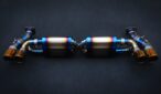 Porsche 911 TurboS Upgrade Full Exhaust High Quality High Corrosion Resistance Extreme Light Weight High Heat Resistance Titanium Alloy Exhaust System