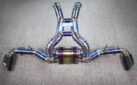 McLaren 540.570.600 Upgrade High Quality High Corrosion Resistance Extreme Light Weight High Heat Resistance Titanium Alloy Exhaust System