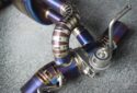 Ferrari 488 Upgrade Style2 High Quality High Corrosion Resistance Extreme Light Weight High Heat Resistance Titanium Alloy Exhaust System