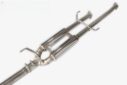 Toyouta Tundra Upgrade Full Exhaust High Quality High Corrosion Resistance Extreme Light Weight High Heat Resistance Stainless Steel Exhaust System
