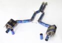 Mercedes-Benz C63 Upgrade Full Exhaust Style 2 High Quality High Corrosion Resistance Extreme Light Weight High Heat Resistance Titanium Alloy Exhaust System