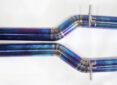 Mercedes-Benz C63 Upgrade Full Exhaust Style 2 High Quality High Corrosion Resistance Extreme Light Weight High Heat Resistance Titanium Alloy Exhaust System