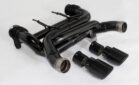 McLaren 720S Upgrade Matte Black High Quality High Corrosion Resistance Extreme Light Weight High Heat Resistance Stainless Steel Exhaust System